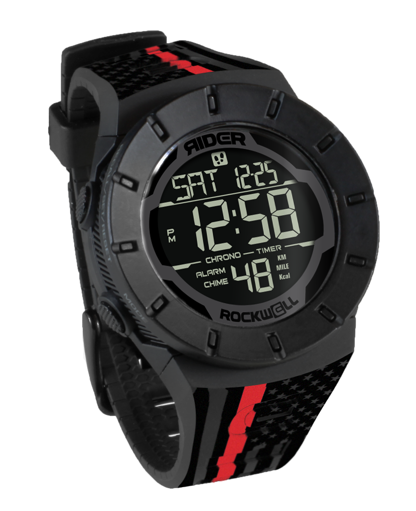 Coliseum Fit™ Forum - Firefighter Assault Edition (Phantom Black) Watch