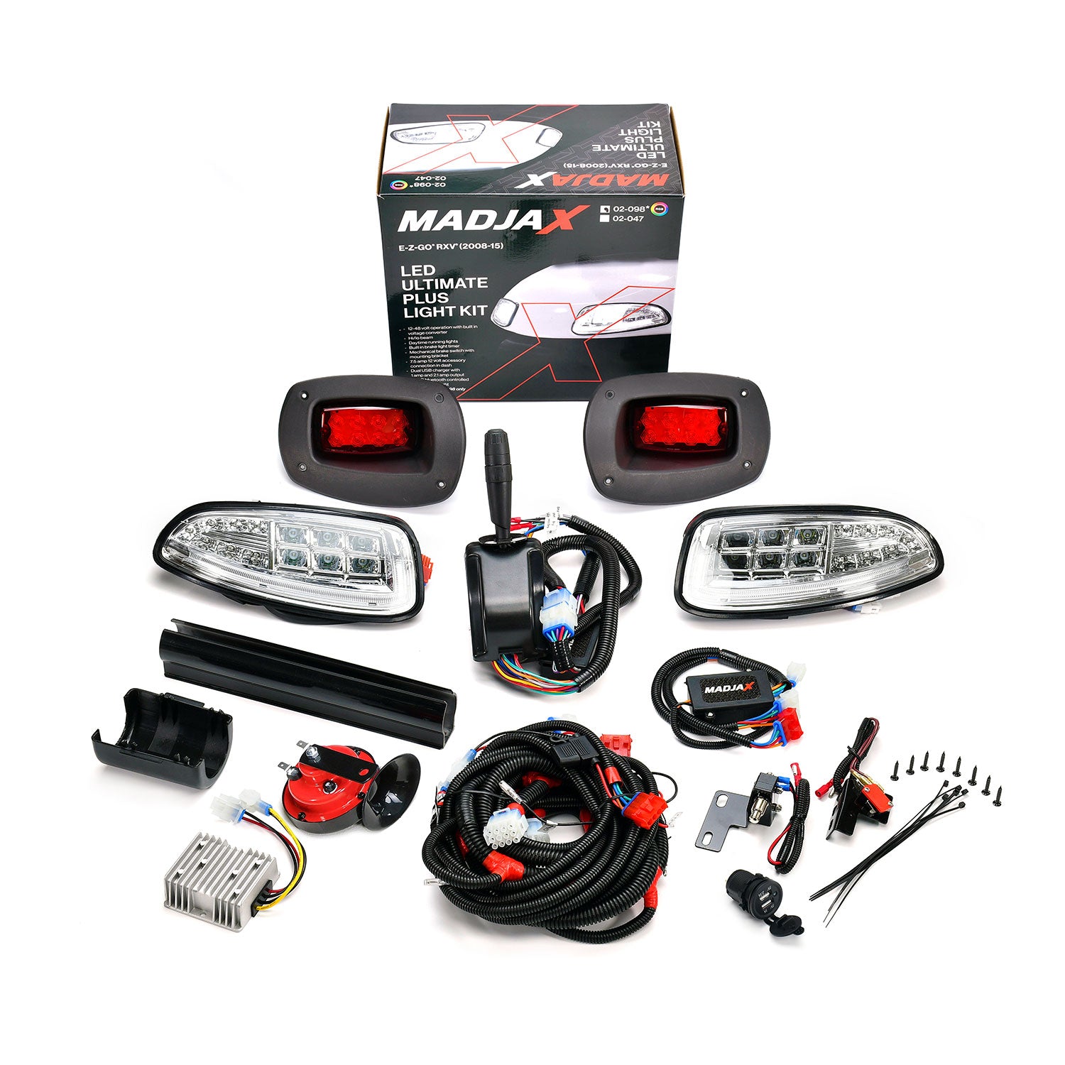 MadJax EZGO RXV LED Ultimate Plus Light Kit (Years 2008-2015)