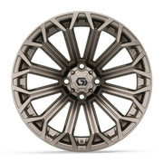 Phantom 16 inch GTW golf cart wheel - Matte Bronze