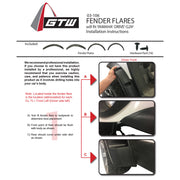 2007-16 Yamaha G29-Drive - GTW Fender Flares