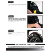 GTW Fender Flares for Yamaha Drive 2 (Fits 2017-Up)