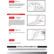 MadJax XSeries Storm & Storm Body Kit Fender Flare Kit (Set of 4)