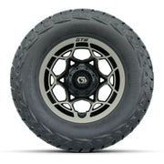 GTW Nexus Black/Bronze 12 in Wheels with 23x10.00-R12 Maverick All-Terrain Tires – Full Set