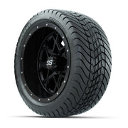 Set of (4) 12 in GTW Vortex Wheels with 215/35-12 GTW Mamba Street Tires