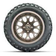 GTW Assault Matte Bronze 14 in Wheels with 23X10-R14 Rogue All-Terrain Tires – Full Set