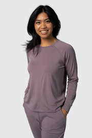 Women's The Ease Pullover- Lilac