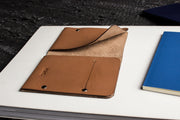 Unstitched Leather Twofold Wallet