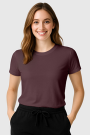 Everyday Bamboo T-Shirt Women - Chestnut