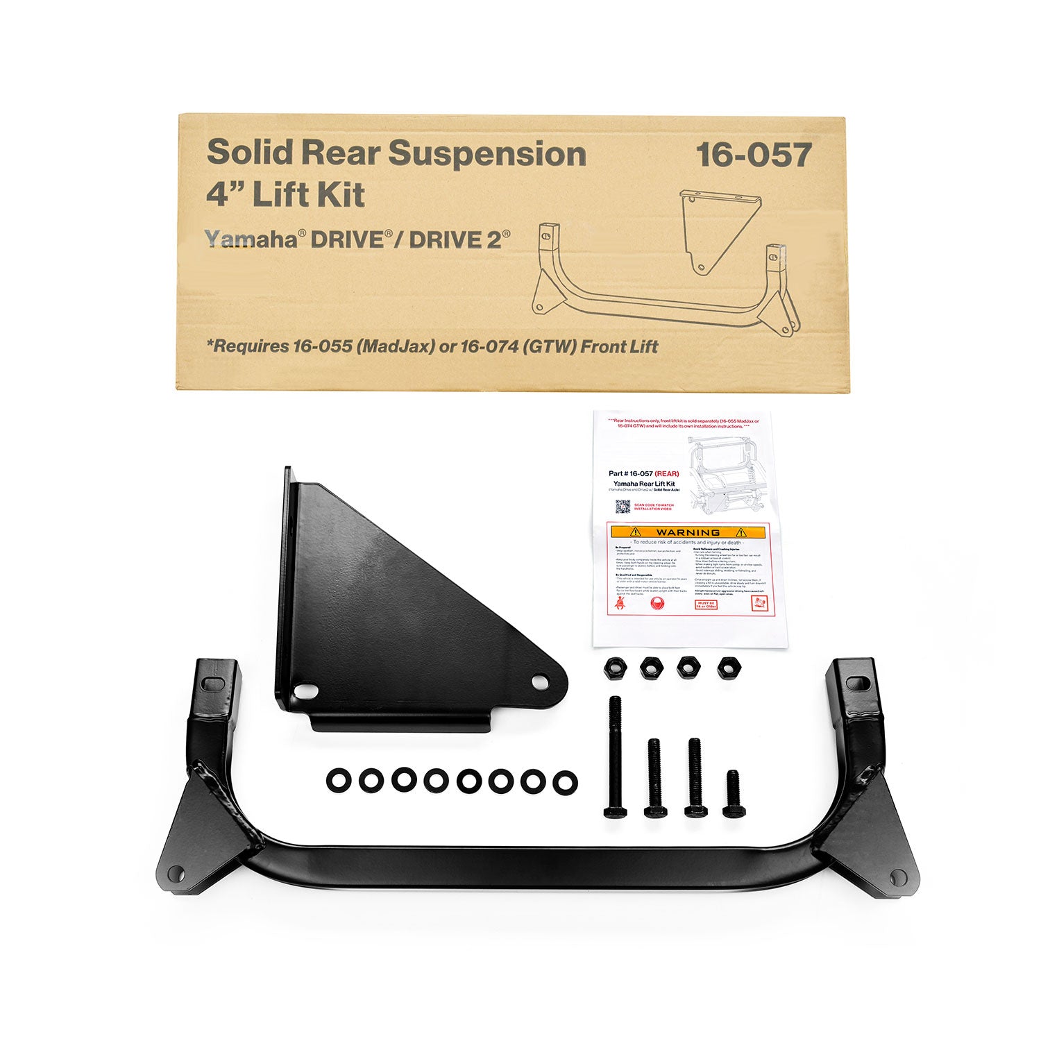 MadJax Yamaha Drive/Drive2 4" Solid Rear Lift (Years 2007-Up)