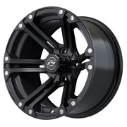 Specter 12 inch GTW golf cart wheel - Matte Black