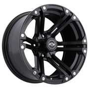 Specter 14 inch GTW golf cart wheel - Matte Black