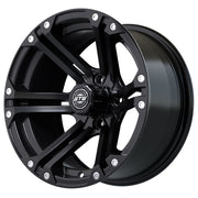 Specter 14 inch GTW golf cart wheel - Matte Black