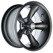 Godfather 12 inch GTW golf cart wheel - Matte Grey