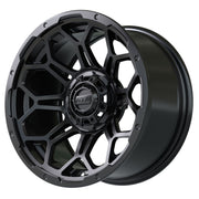 Bravo 14 inch GTW golf cart wheel - Matte Black