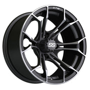 Spyder 14 inch GTW golf cart wheel - Matte Grey