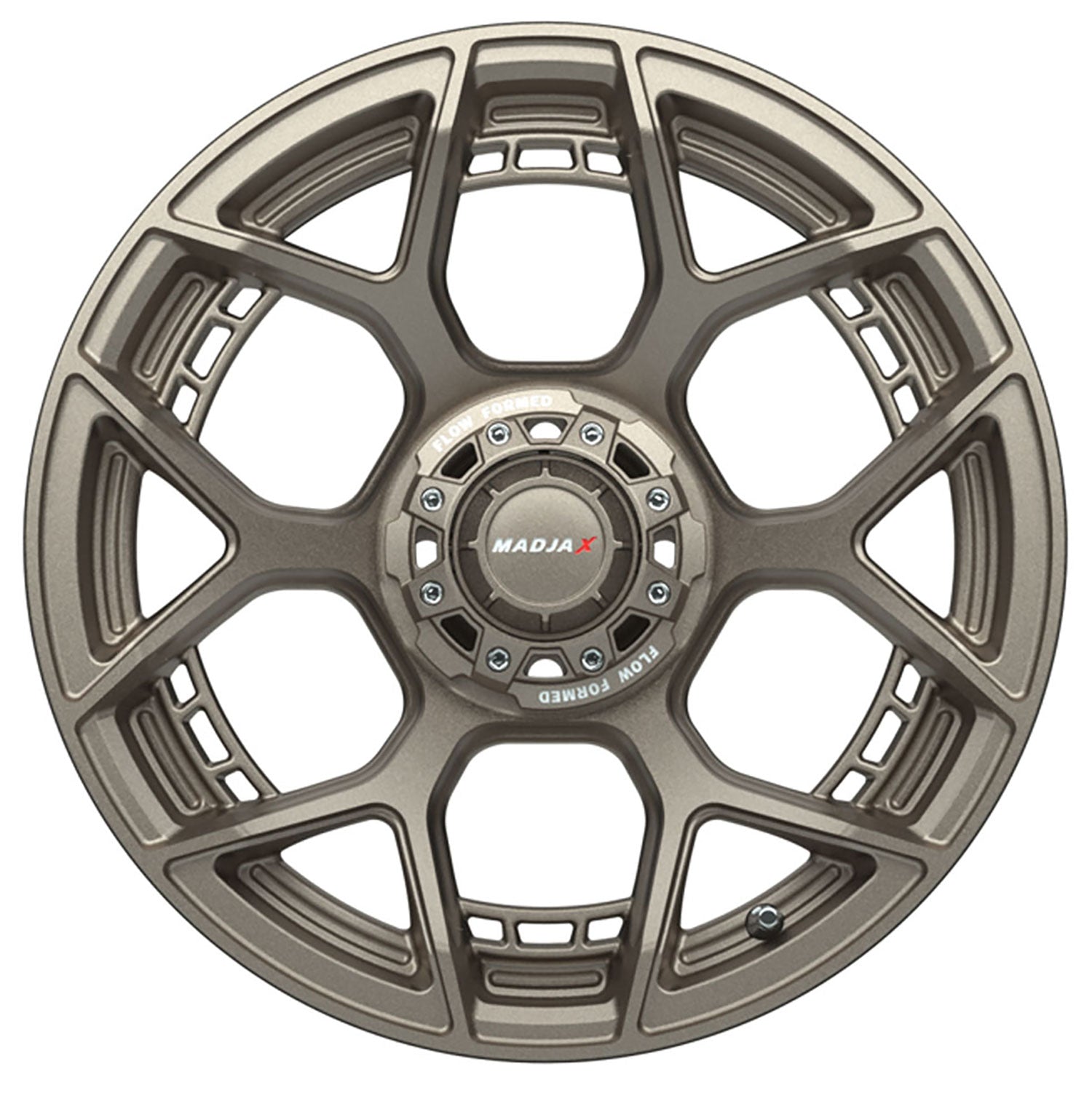 Evolution 15 inch MadJax Flow Form golf cart wheel - Matte Bronze