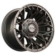 Stellar 12 inch GTW golf cart wheel - Matte Bronze