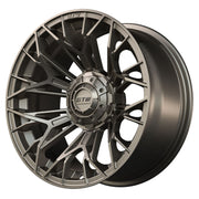 Stellar 15 inch GTW golf cart wheel - Matte Bronze
