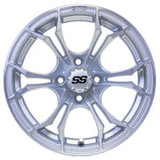 Spyder 14 inch GTW golf cart wheel - Matte Grey