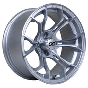 Spyder 15 inch GTW golf cart wheel - Matte Silver