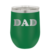 Golf Dad Wine Cup | Green