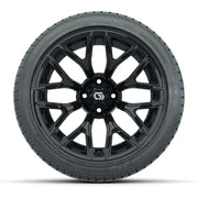 GTW Monaco Gloss Black 16 in Wheels with 225/40-R16 Mamba Street Tires – Full Set