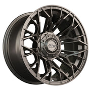 Stellar 14 inch GTW golf cart wheel - Matte Bronze