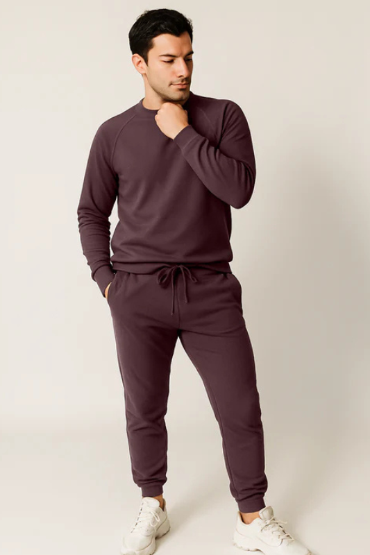 Men's The Ease Pullover - Chestnut