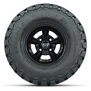 GTW Godfather Black 10 in Wheels with 22x10-10 Timberwolf All-Terrain Tires – Full Set