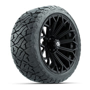GTW Phantom Gloss Black 16 in Wheels with 225/40-R16 Maverick Hybrid Tires – Full Set