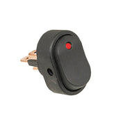 Universal Rocker Switch for Red LED Hazard Lights