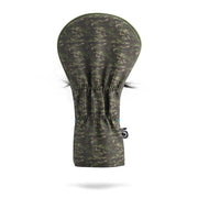 Mustache Sugar Skull - Driver Cover Green Camo