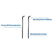 1in Front Strut Set for Yamaha Drive2 (Fits 2017-Up)