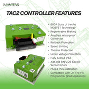 Club Car 600A 4KW Navitas DC to AC Conversion Kit with On-the-Fly Programmer