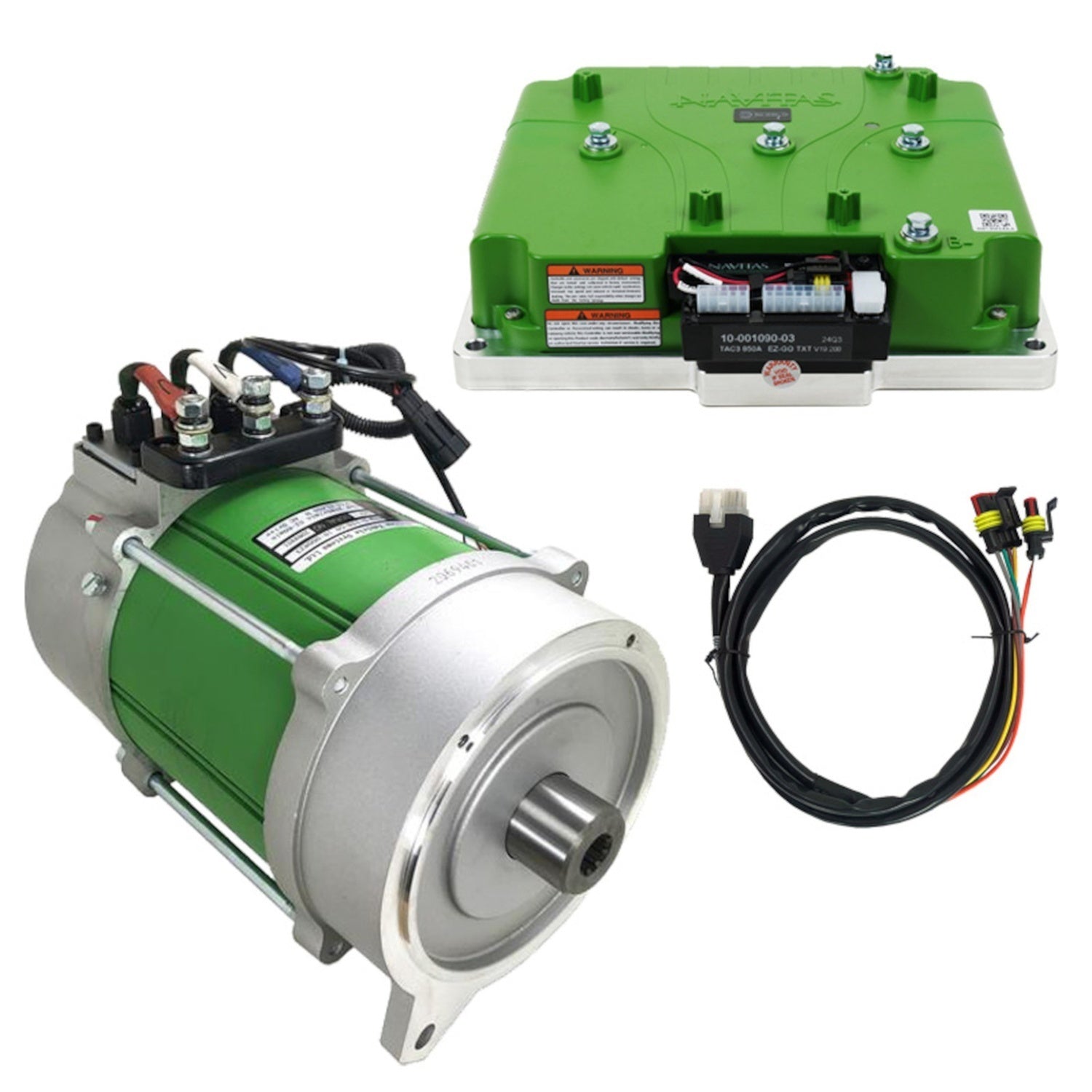 Navitas EZGO TXT 48V & 72V Models with 1206HB Controller TAC3 850A AC Conversion Kit