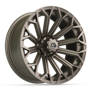 Phantom 16 inch GTW golf cart wheel - Matte Bronze