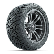 GTW Shogun Gloss Gunmetal 15 in Wheels with 23x10.00-R15 Maverick All-Terrain Tires – Full Set