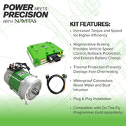 EZGO TXT 48V 600A 5KW Navitas DC to AC Conversion Kit with On the Fly Programmer