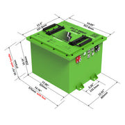 Bolt Energy 51V 105AH Professional Square Accessory Battery Kit