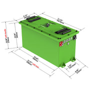 Bolt Energy 51V 105AH Standard Thin Accessory Battery Kit