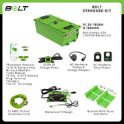Bolt Energy 51V 160AH Standard Accessory Battery Kit