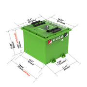 Bolt Energy 51V 60AH Lithium Square Battery