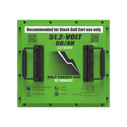 Bolt Energy 51V 60AH Heated Lithium Battery