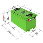 Bolt Energy 74V 105AH Heated Lithium Battery