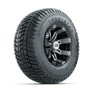 Set of (4) 10 in GTW Tempest Wheels with 205/65-10 Kenda Load Star Tires