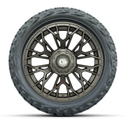 GTW Stellar Matte Bronze 15 in Wheels with 23x10.00-R15 Maverick All-Terrain Tires – Full Set