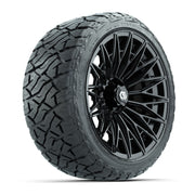 GTW Blur Gloss Black 16 in Wheels with 225/40-R16 Maverick Hybrid Tires – Full Set