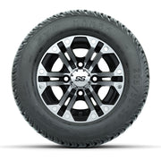 Set of (4) 10 in GTW Specter Wheels with 205/50-10 Mamba Street Tires