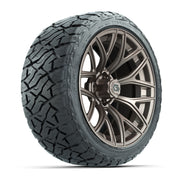 GTW Monaco Matte Bronze 16 in Wheels with 225/40-R16 Maverick Hybrid Tires – Full Set