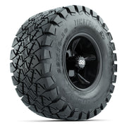 GTW Godfather Black 10 in Wheels with 22x10-10 Timberwolf All-Terrain Tires – Full Set